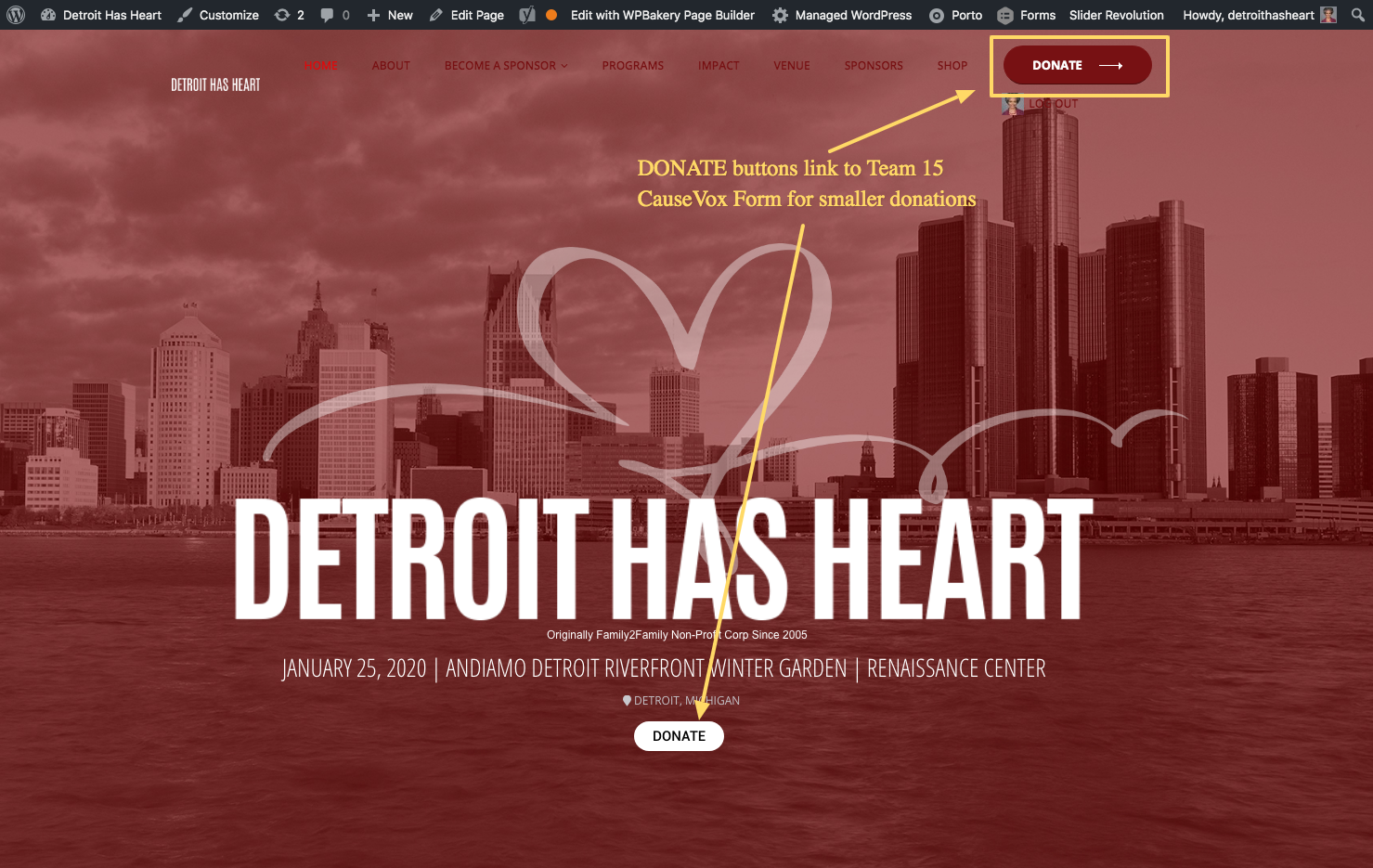 2-2020 Annual Fundraising Gala Detroit Has Heart
