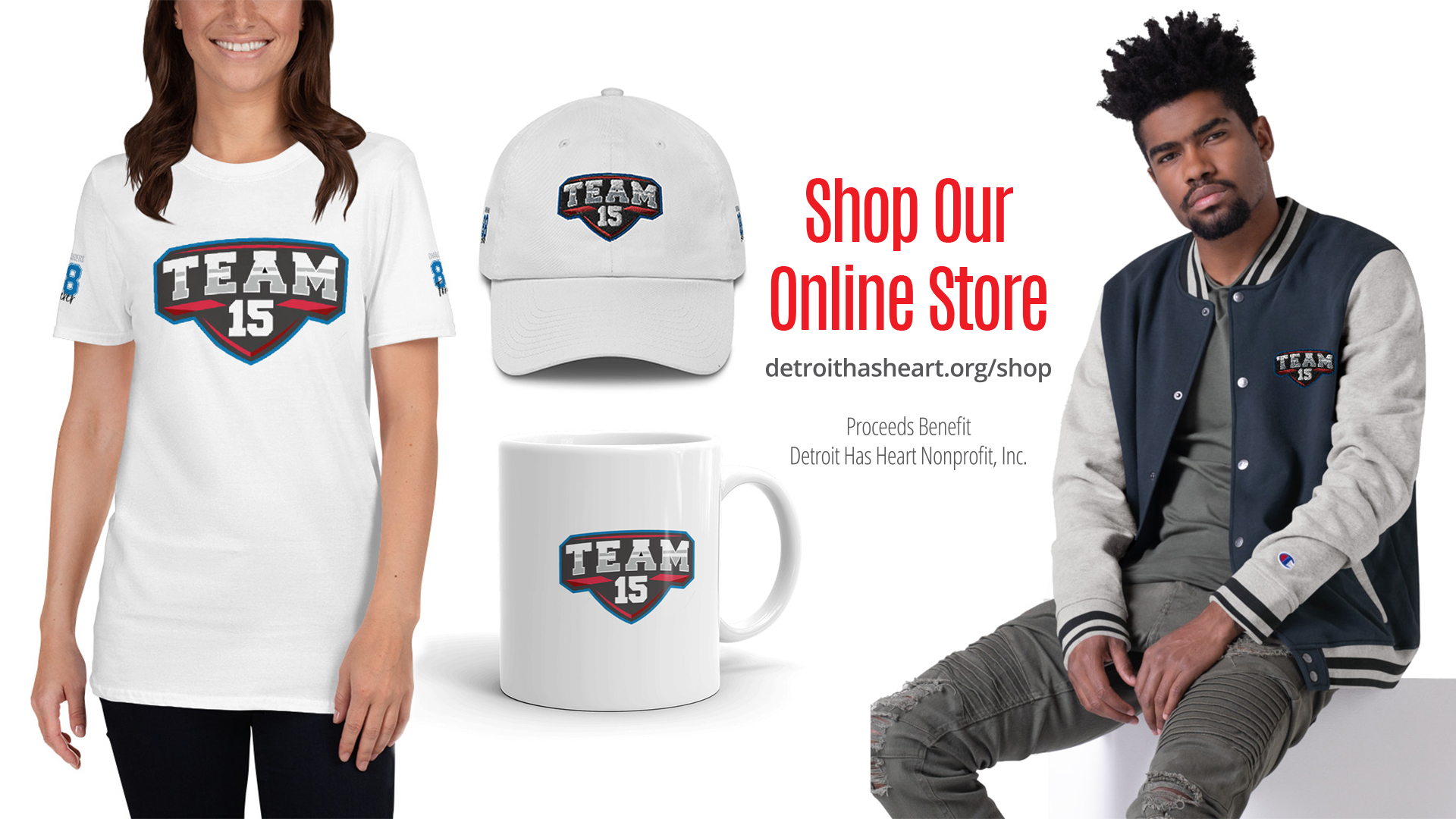 Detroit Has Heart | Shop Our Online Store