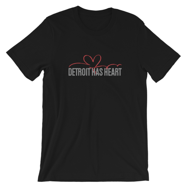 Detroit Has Heart | Bling T-Shirt